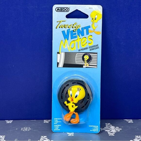 1996 Tweety Vent Mates Air Freshener vintage New - Picture 1 of 6